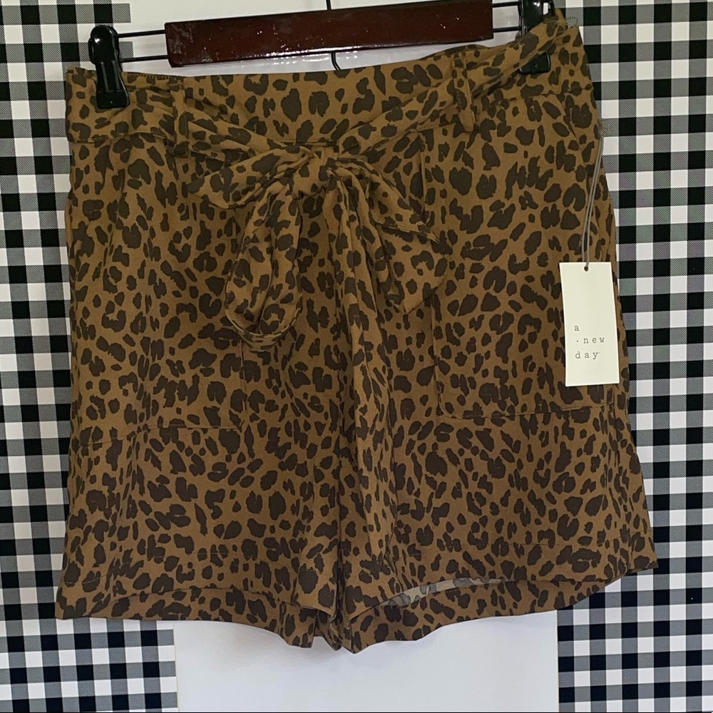 A New Day Leopard Shorts size medium